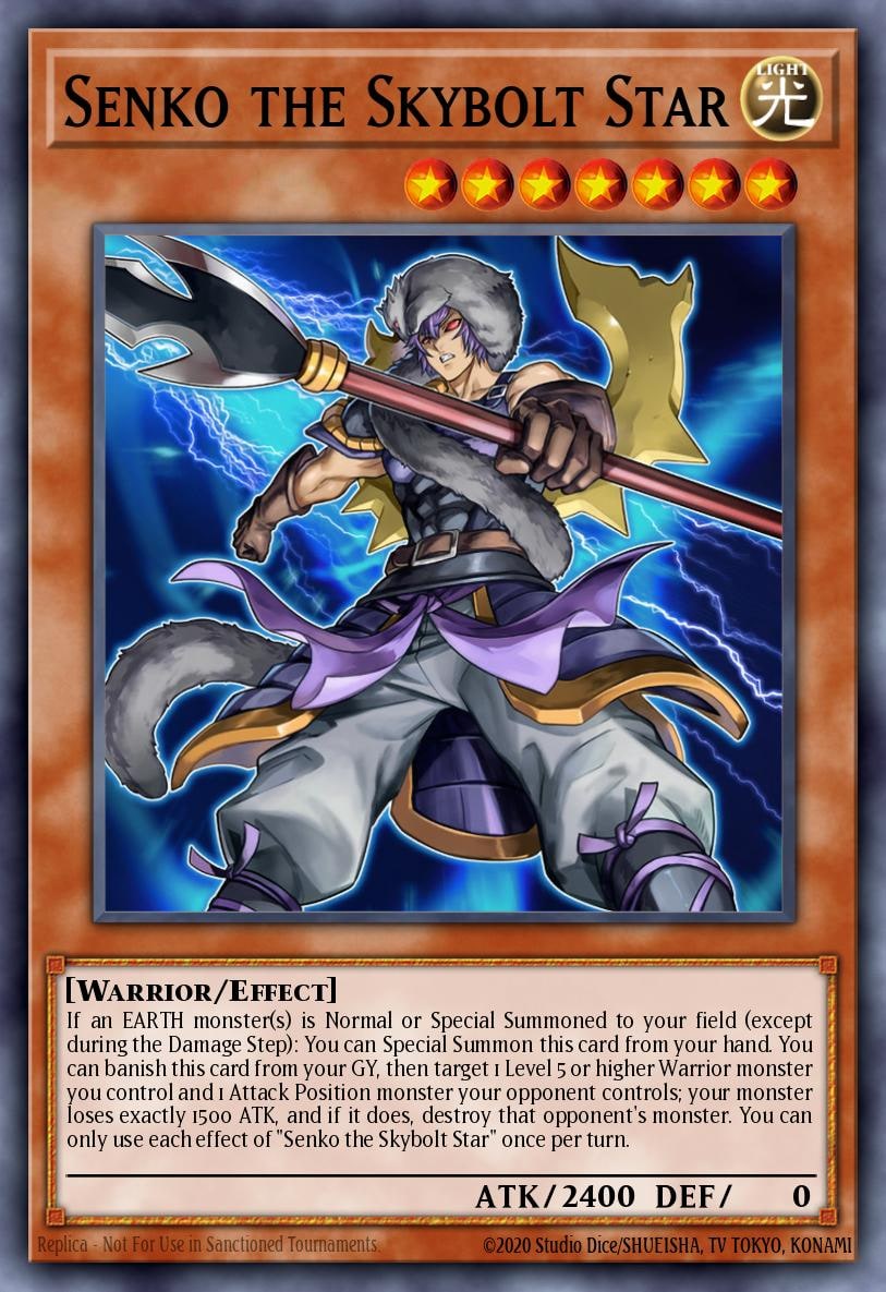 Senko the Skybolt Star, Battles of Legend: Crystal Revenge BLCR-EN036