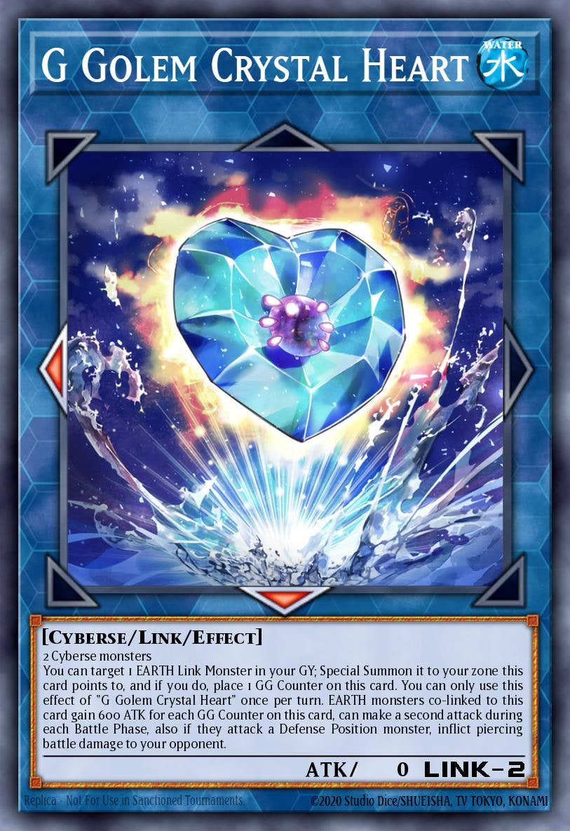 G Golem Crystal Heart, Battles of Legend: Crystal Revenge BLCR-EN042