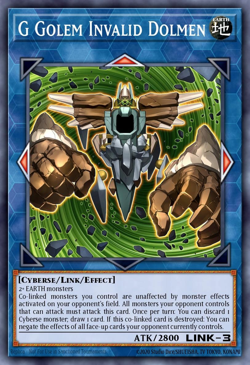 G Golem Invalid Dolmen, Battles of Legend: Crystal Revenge BLCR-EN044
