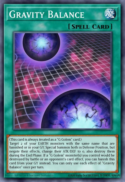Gravity Balance, Battles of Legend: Crystal Revenge BLCR-EN046