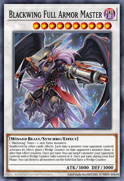 Blackwing Full Armor Master, Battles of Legend: Crystal Revenge BLCR-EN064