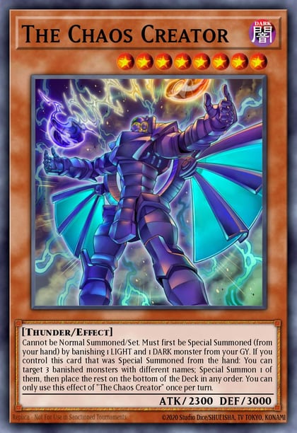 The Chaos Creator, Battles of Legend: Crystal Revenge BLCR-EN070