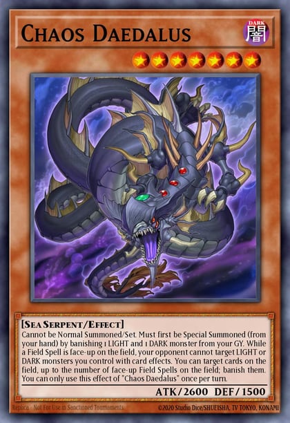 Chaos Daedalus, Battles of Legend: Crystal Revenge BLCR-EN071