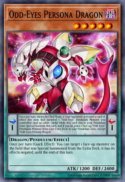 Odd-Eyes Persona Dragon, Battles of Legend: Crystal Revenge BLCR-EN074