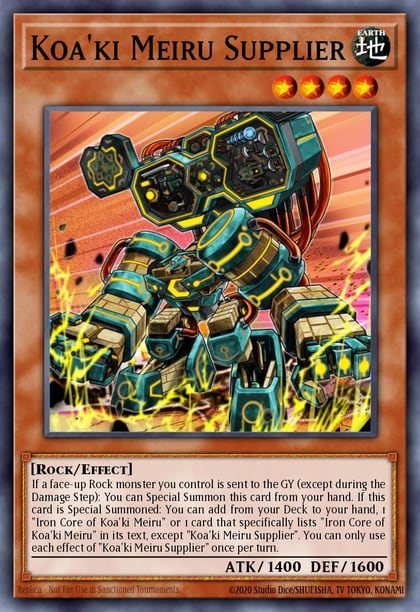 Koa'ki Meiru Supplier, Battles of Legend: Crystal Revenge BLCR-EN080