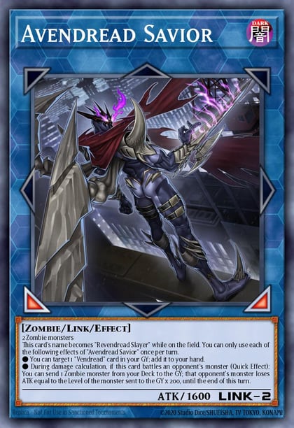 Avendread Savior, Battles of Legend: Crystal Revenge BLCR-EN091