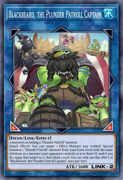 Blackbeard, the Plunder Patroll Captain, Battles of Legend: Crystal Revenge BLCR-EN094
