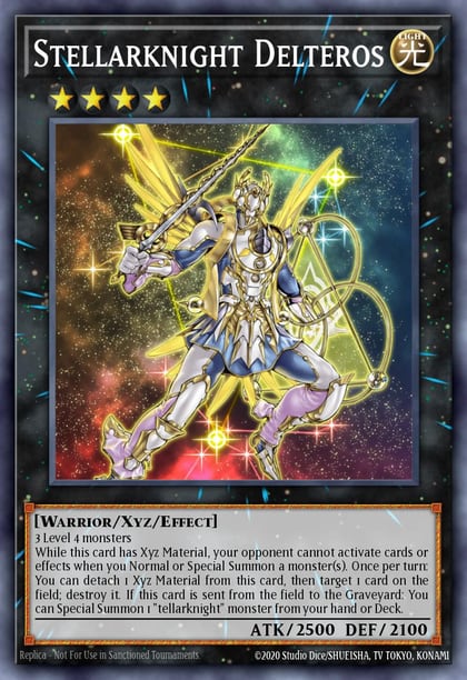 Stellarknight Delteros (Starlight Rare), Battles of Legend: Glorious Gallery BLGG-EN010