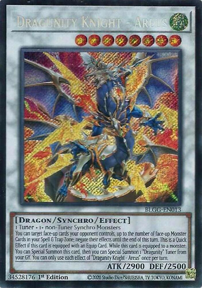 Dragunity Knight - Areus, Battles of Legend: Glorious Gallery BLGG-EN013