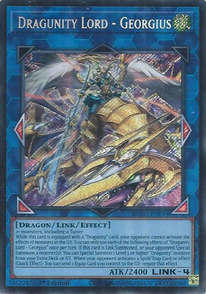 Dragunity Lord - Georgius, Battles of Legend: Glorious Gallery BLGG-EN014