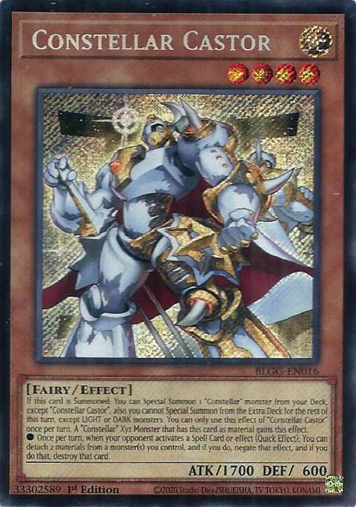 Constellar Castor, Battles of Legend: Glorious Gallery BLGG-EN016