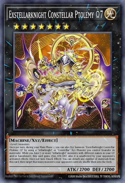 Exstellarknight Constellar Ptolemy Omega 7 (Starlight Rare), Battles of Legend: Glorious Gallery BLGG-EN018