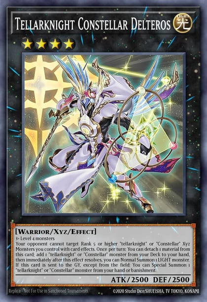 Tellarknight Constellar Delteros, Battles of Legend: Glorious Gallery BLGG-EN019