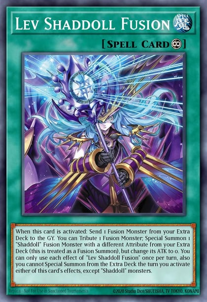 Lev Shaddoll Fusion (Starlight Rare), Battles of Legend: Glorious Gallery BLGG-EN024