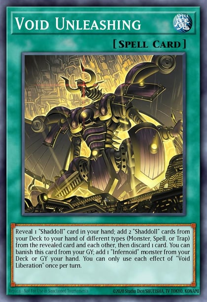 Void Unleashing, Battles of Legend: Glorious Gallery BLGG-EN025