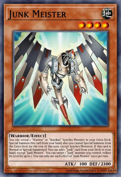 Junk Meister (Starlight Rare), Battles of Legend: Glorious Gallery BLGG-EN033