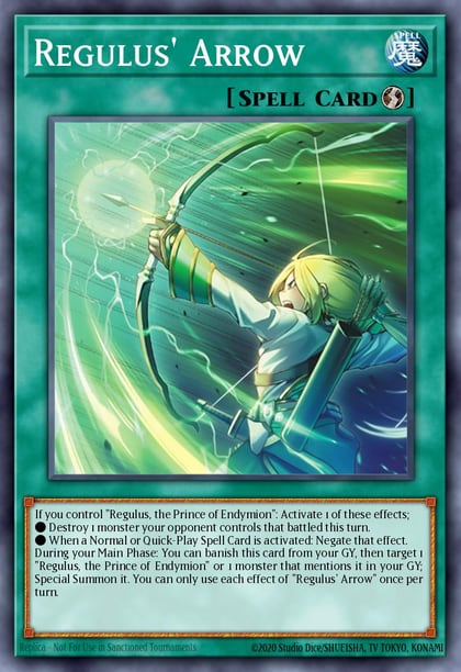 Arrow of Regulus, Battles of Legend: Glorious Gallery BLGG-EN044
