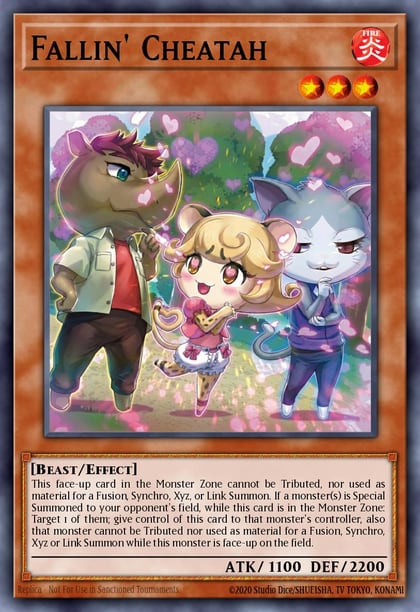 Fallin' Cheatah, Battles of Legend: Glorious Gallery BLGG-EN045