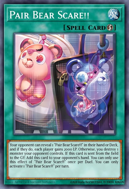 Pair Bear Scare!!, Battles of Legend: Glorious Gallery BLGG-EN047