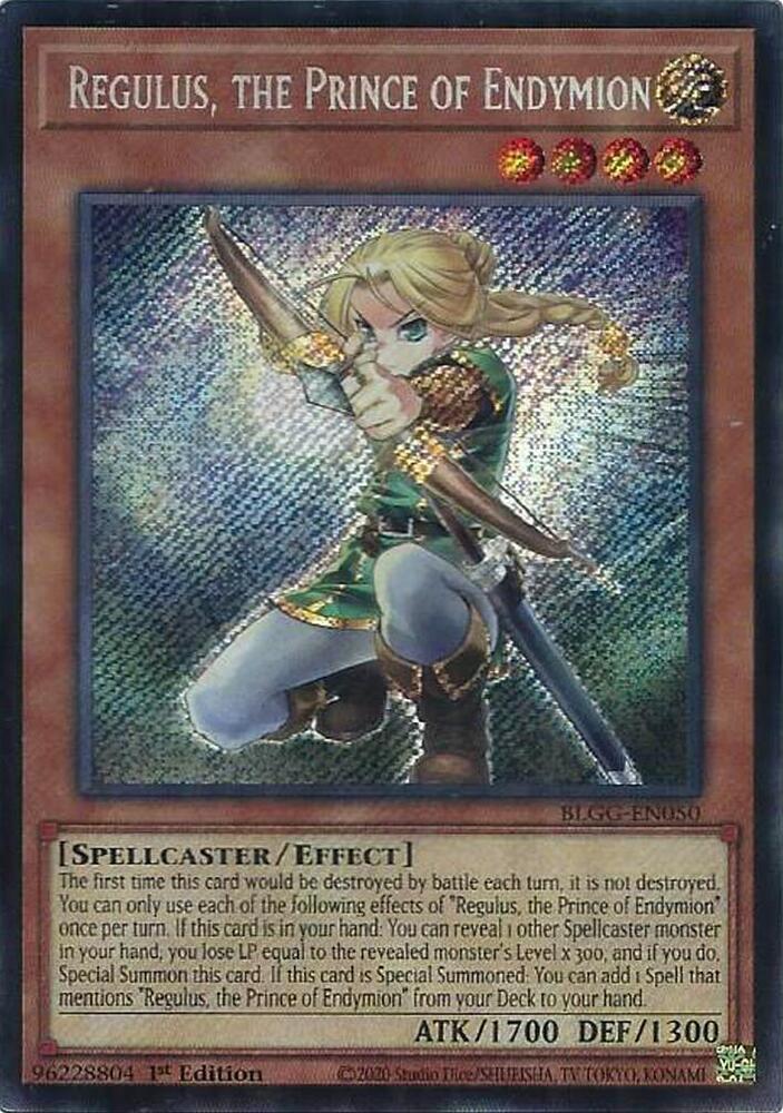 Regulus, the Prince of Endymion, Battles of Legend: Glorious Gallery BLGG-EN050