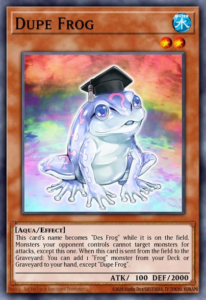 Dupe Frog, Battles of Legend: Glorious Gallery BLGG-EN055