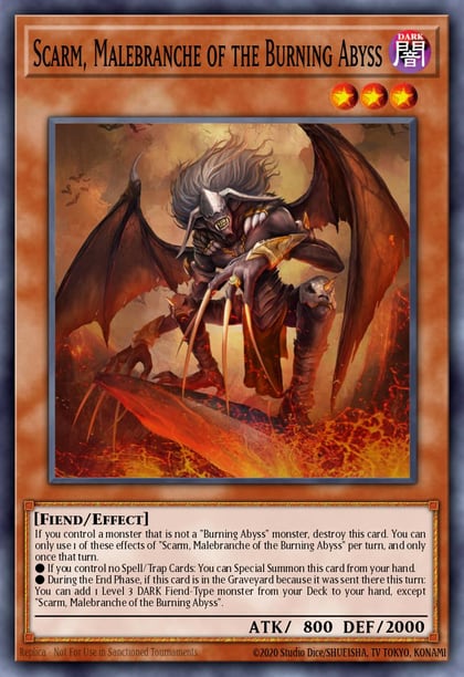 Scarm, Malebranche of the Burning Abyss, Battles of Legend: Glorious Gallery BLGG-EN062
