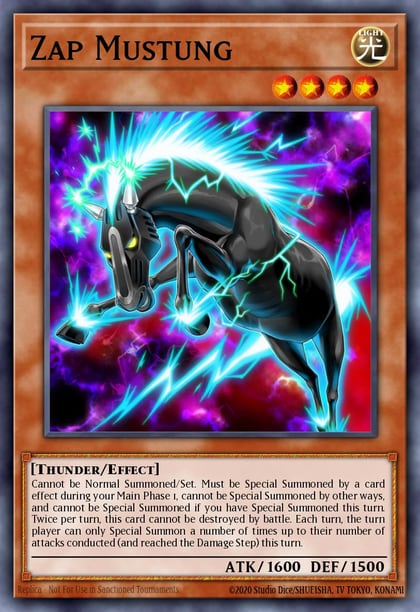 Zap Mustung, Battles of Legend: Glorious Gallery BLGG-EN066