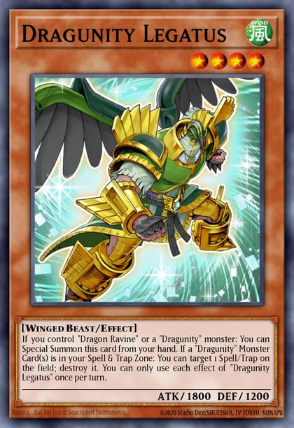 Dragunity Legatus, Battles of Legend: Glorious Gallery BLGG-EN075