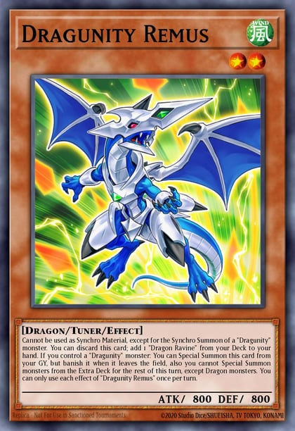Dragunity Remus, Battles of Legend: Glorious Gallery BLGG-EN076