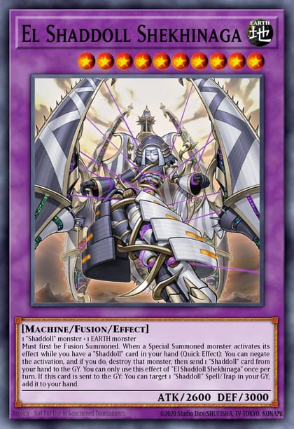 El Shaddoll Shekhinaga, Battles of Legend: Glorious Gallery BLGG-EN082