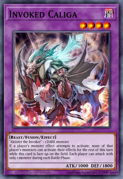 Invoked Caliga, Battles of Legend: Glorious Gallery BLGG-EN084