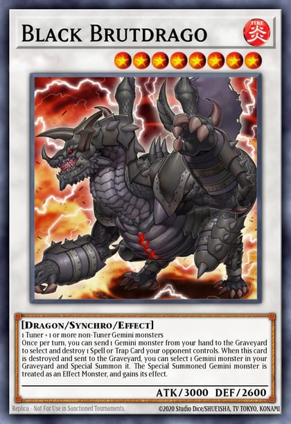 Black Brutdrago, Battles of Legend: Glorious Gallery BLGG-EN089