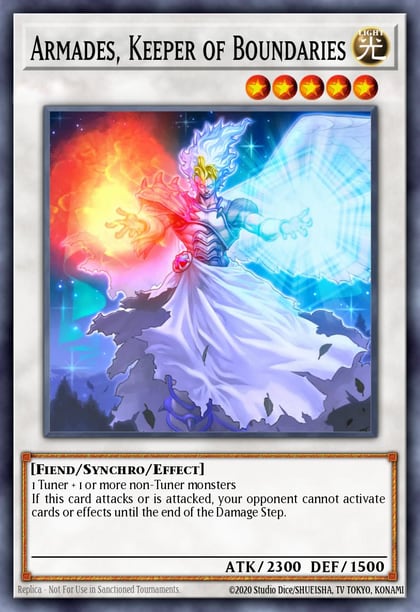 Armades, Keeper of Boundaries (Starlight Rare), Battles of Legend: Glorious Gallery BLGG-EN090
