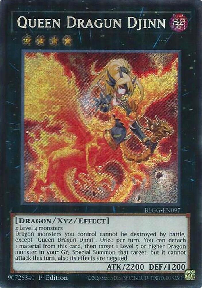 Queen Dragun Djinn, Battles of Legend: Glorious Gallery BLGG-EN097