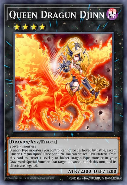 Queen Dragun Djinn, Battles of Legend: Glorious Gallery BLGG-EN097
