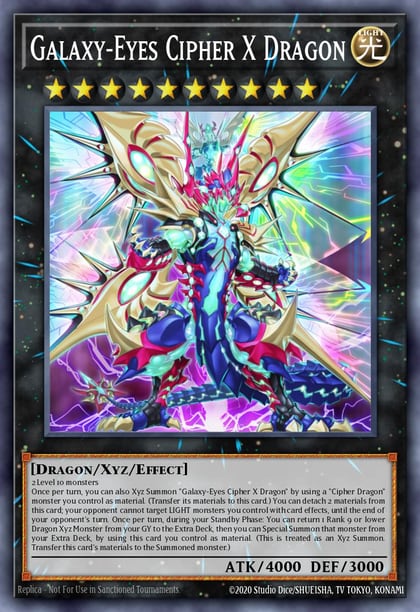 Galaxy-Eyes Cipher X Dragon, Battles of Legend: Glorious Gallery BLGG-EN101
