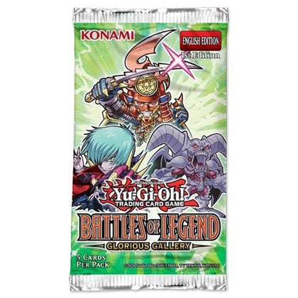 Battles of Legend: Glorious Gallery Booster Pack [1st Edition], Battles of Legend: Glorious Gallery P678648