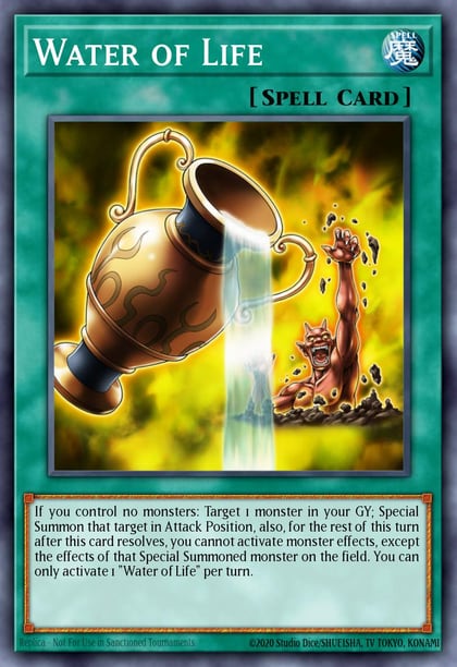 Water of Life, Battles of Legend: Hero's Revenge BLHR-EN002