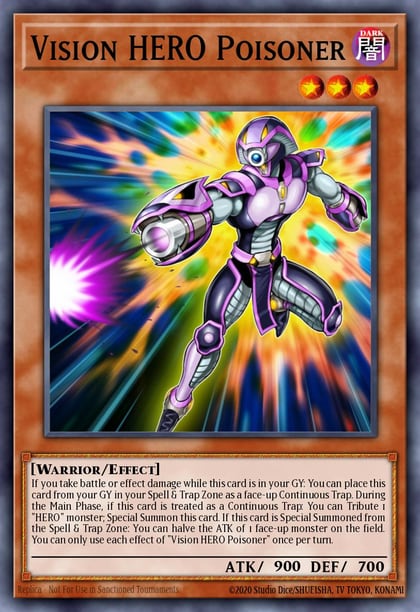 Vision HERO Poisoner, Battles of Legend: Hero's Revenge BLHR-EN008