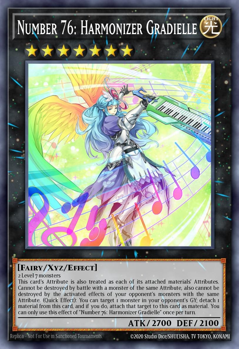 Number 76: Harmonizer Gradielle, Battles of Legend: Hero's Revenge BLHR-EN029