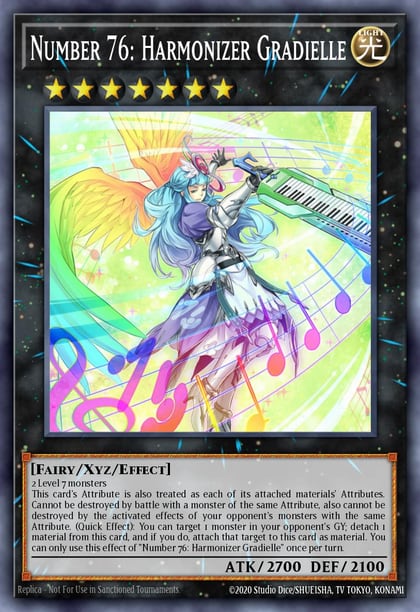 Number 76: Harmonizer Gradielle, Battles of Legend: Hero's Revenge BLHR-EN029