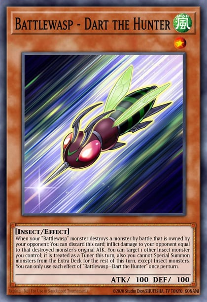 Battlewasp - Dart the Hunter, Battles of Legend: Hero's Revenge BLHR-EN032