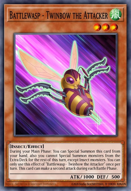 Battlewasp - Twinbow the Attacker, Battles of Legend: Hero's Revenge BLHR-EN034