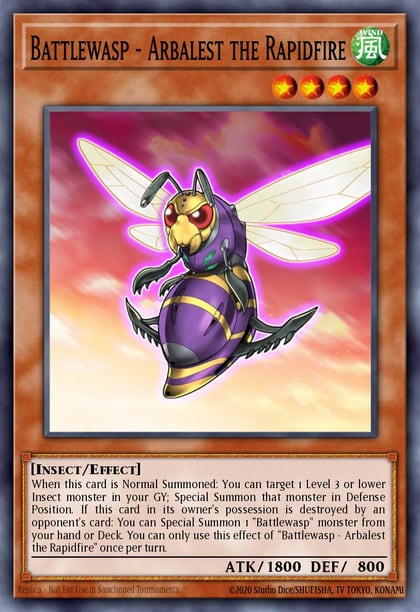 Battlewasp - Arbalest the Rapidfire, Battles of Legend: Hero's Revenge BLHR-EN035