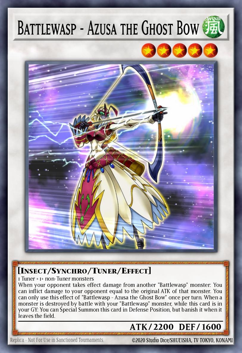 Battlewasp - Azusa the Ghost Bow, Battles of Legend: Hero's Revenge BLHR-EN036
