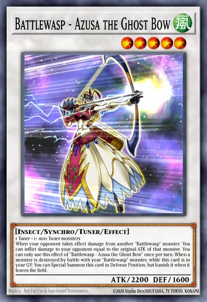 Battlewasp - Azusa the Ghost Bow, Battles of Legend: Hero's Revenge BLHR-EN036