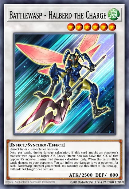 Battlewasp - Halberd the Charge, Battles of Legend: Hero's Revenge BLHR-EN037