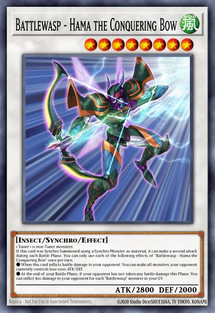 Battlewasp - Hama the Conquering Bow, Battles of Legend: Hero's Revenge BLHR-EN038