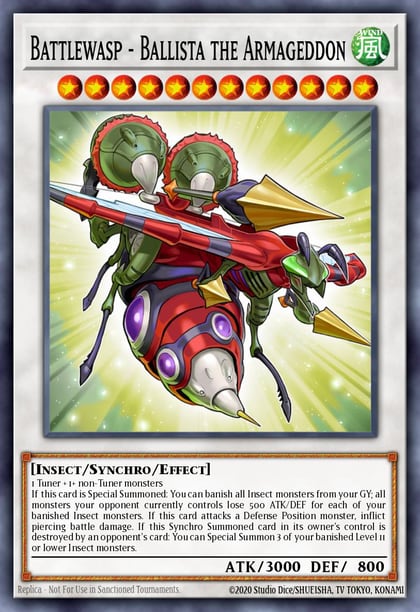 Battlewasp - Ballista the Armageddon, Battles of Legend: Hero's Revenge BLHR-EN039