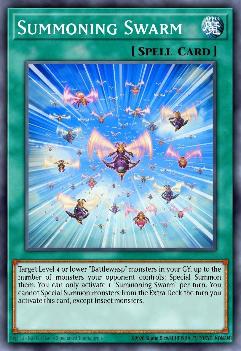 Summoning Swarm, Battles of Legend: Hero's Revenge BLHR-EN040